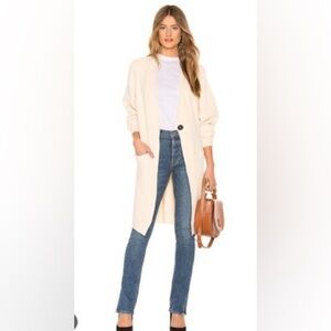 NWOT. Free People Ivory Irreplaceable Cardigan